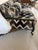 Schumacher Vintage, French Inspired Settee Drenched in Schumacher Cut Velvet ($800/Yd)... For Sale - Image 4 of 7