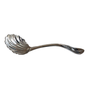 Mid 19th Century Bigelow "Olive" Sterling Silver Sauce Cream Ladle