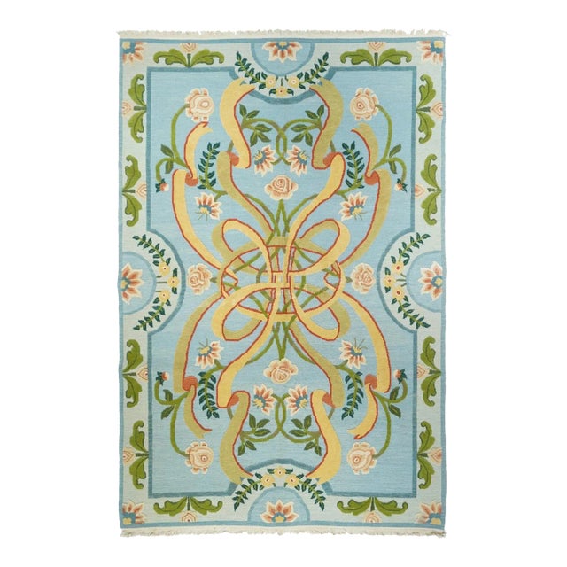 Turkish Sumak Rug 6' X 9' For Sale