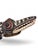 Vintage Hand-Carved West African Crocodile Tribal Wall Mask For Sale - Image 4 of 5
