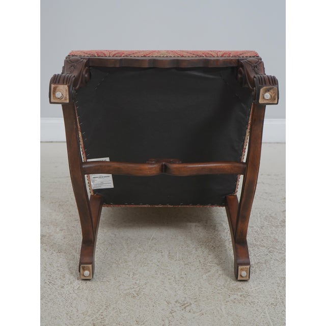 Set of 8 Henredon Continental Style Upholstered Dining Room Chairs For Sale - Image 17 of 18