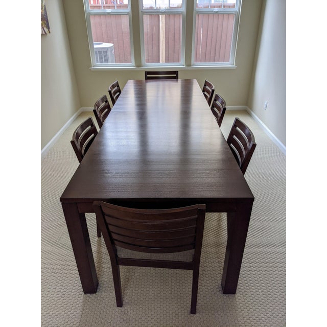 Ethan Allen Midtown Dining Table Set Chairish