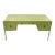 Mid 20th Century Lacquered Green Writing Desk For Sale