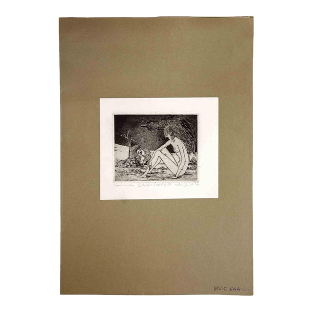 Leo Guida, Sibyl and the Border, 1970, Original Etching For Sale