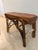 Brown Rustic Live-Edge and Antler Accent Table For Sale - Image 8 of 10