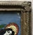 Antique Persian Qajar Dynasty Reverse Glass Painting – Equestrian Warrior in Ornate Gilt Frame For Sale In Washington DC - Image 6 of 12