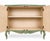 2000 - 2009 Hand-Painted French Provincial Cabinet | Custom Artisan Painted Accent Cupboard For Sale - Image 5 of 8