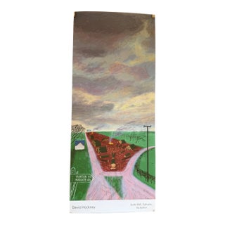 David Hockney, Less Trees Near Warter 2009, Copyright David Hockney, Printed in Uk For Sale