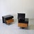 The combination of glossy black lacquer, wood burl, and curved, sculptural lines are the hallmarks of Pierre Cardin’s...