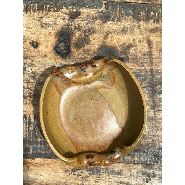 Vintage Abstract Form Ceramic Bowl For Sale In West Palm - Image 6 of 17