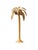 Amazing « coconut tree »/ « palm tree » floor lamp with lights in the coconuts. Palms are adjustable and come off for the...