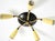 Mid-Century Modern 5-Arm Sputnik Ceiling Lamp, 1950s For Sale - Image 12 of 18