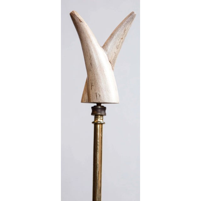 Late 20th Century Vintage Ceramic Elephant Lamp For Sale In New York - Image 6 of 13