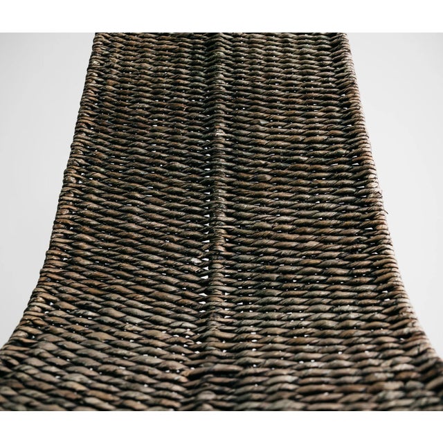 S Chair in Banana Leaf Rope by Marzio Cecchi for Studio Most, 1970s For Sale - Image 10 of 12
