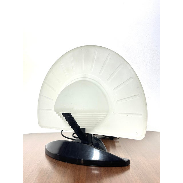 Mid-Century Modern Glass Capriccio Lamp by Vincenzo Missanelli for Ladue, Italy, 1980s For Sale - Image 3 of 8