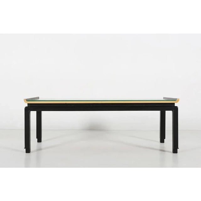 Belgium / 1950 / coffee table / De Coene Frères / wood, lacquer / Mid-Century / Vintage Rare coffee table designed by Paul...