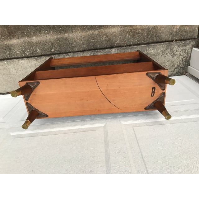 Mid 20th Century Mid Century Modern Danish-Inspired Bookcase For Sale - Image 6 of 12