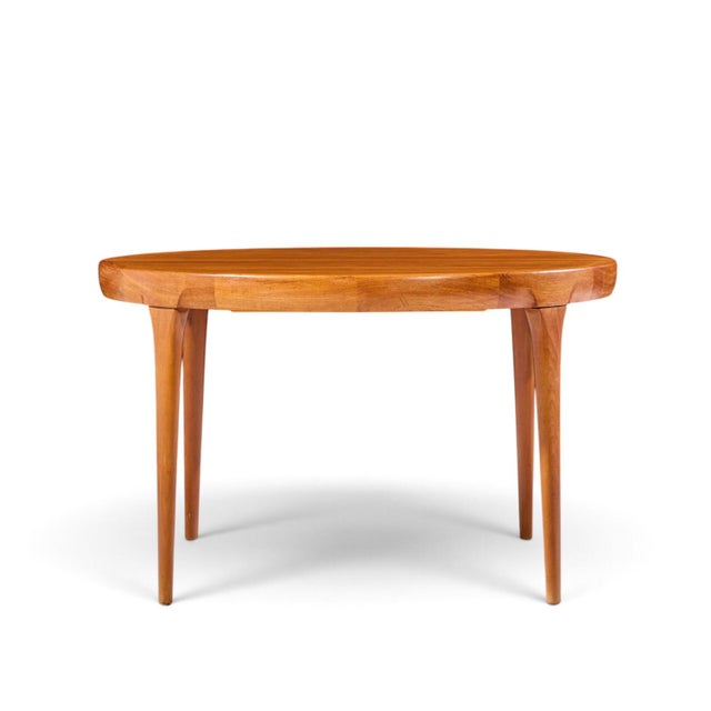 Faarup Møbelfabrik Kofod Larsen for Faarup Møbelfabrik Mid Century Danish Teak Expanding Dining Table With 2 Leaves For Sale - Image 4 of 13
