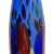 Italian Vintage Tall Italian Cristalleria Murano Glass Art Vase For Sale - Image 3 of 5