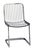 1980s Set of 3, MCM Chrome Chairs For Sale - Image 5 of 15