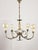 French Art Deco Brass Chandelier, 1930s For Sale - Image 14 of 14