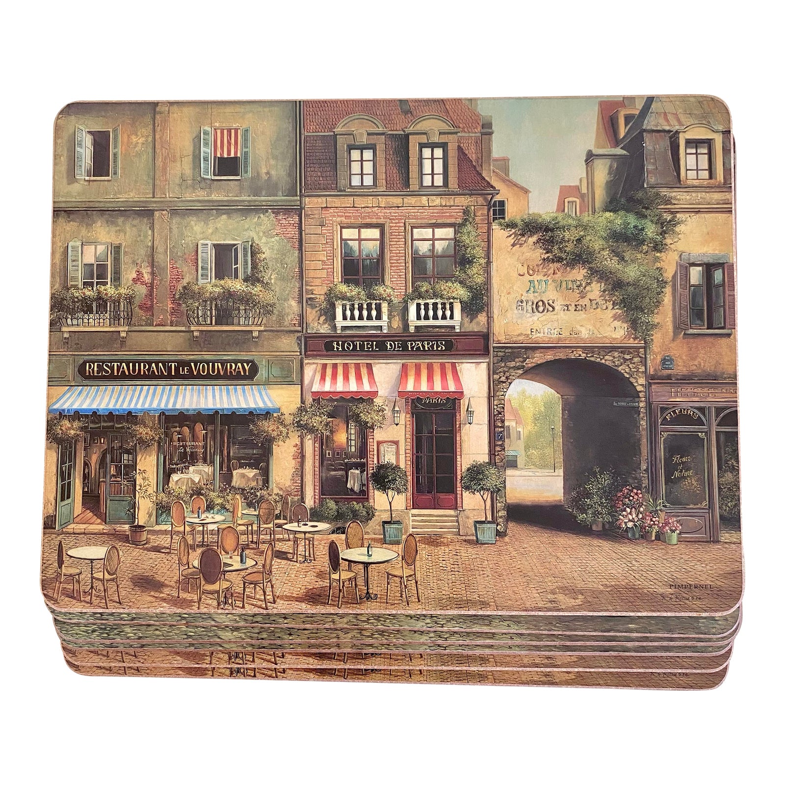 Placemats Zee van Rozen (set van 12) kopen