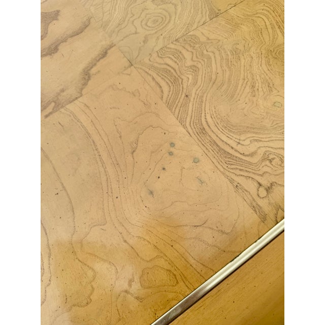 Mid 20th Century Mid- Century American of Martinsville Parsons Dining Table With Leaf For Sale - Image 5 of 12