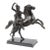 Bronze Sculpture of american Indian Fighting Off Mountain Lion For Sale