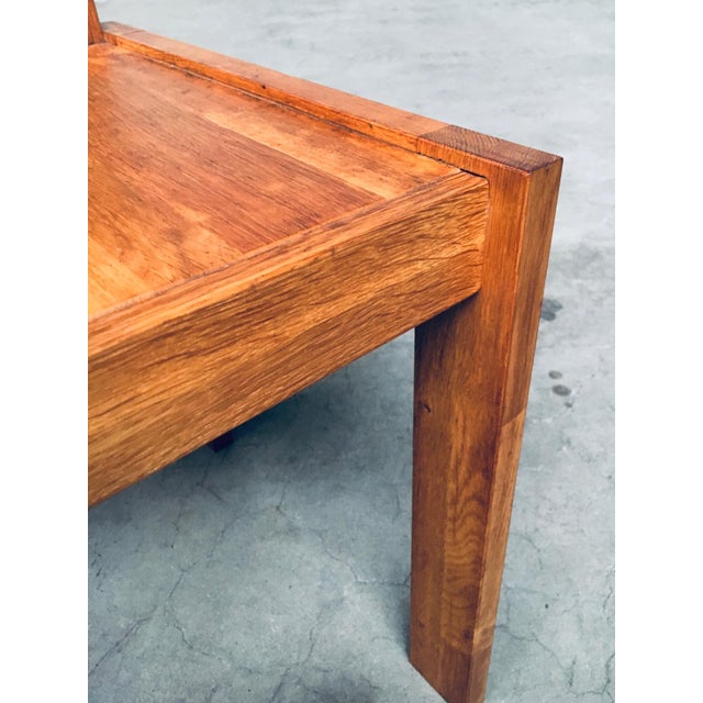 Postmodern Teak Side Chair, France, 1990s For Sale - Image 6 of 18