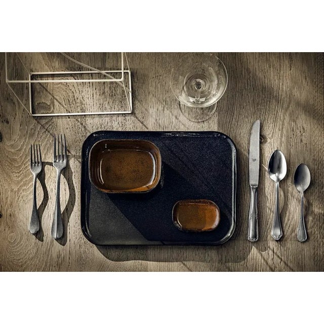 The Original Vintage Flatware set consists of five assorted designs, each from a different iconic collection of Mepra....
