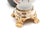 Porcelain Vase with Silver Neck and Base with Reliefs and Applications For Sale - Image 3 of 7