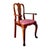 A stately set of 8 English George II dining chairs, circa 1740, consisting of 7 side chairs and one carver’s chair....