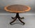 Edwardian Regency Style Mahogany & Satinwood Oval Dining Table, Circa 1910 A handsome Edwardian Regency style oval dining...