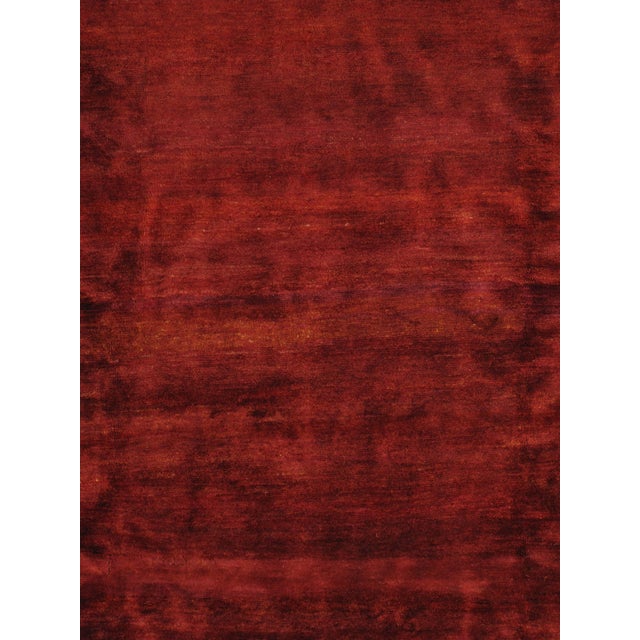 Tribal Vintage Hand-Knotted Persian Gabbeh Rug 8'4" X 9'7" For Sale - Image 3 of 5