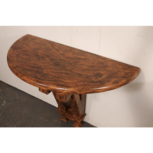 Wood 19th C Architectural Fragment Wall Consoles - A Pair For Sale - Image 7 of 12