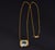 Modern Gia Certified Natural 1.76Cts Emerald Diamond 18k Solid Gold Necklace For Sale - Image 3 of 17
