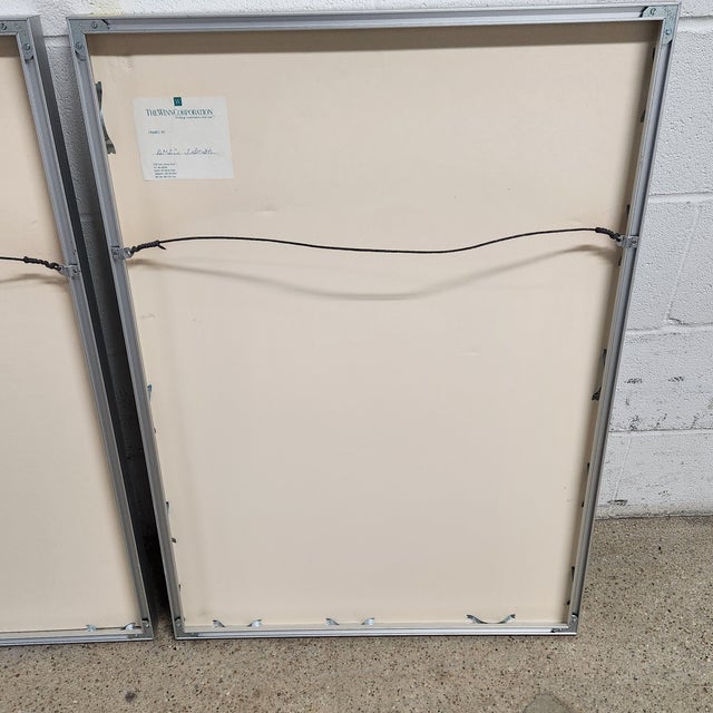 Contemporary Marilyn Bergstrom Abstract Diptych Painting – Signed– Acrylic on Board-Two Pieces For Sale - Image 9 of 16