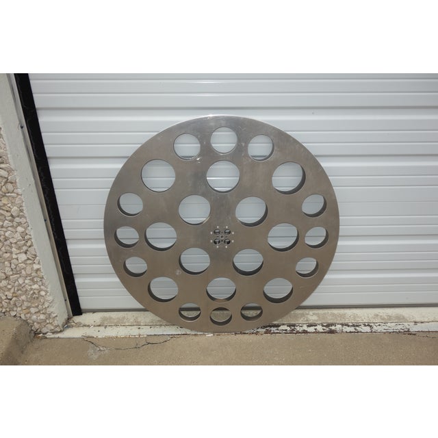 35mm Cinema Projection Reel. Large 42 InchWall Sculpture For Sale In Dallas - Image 6 of 11