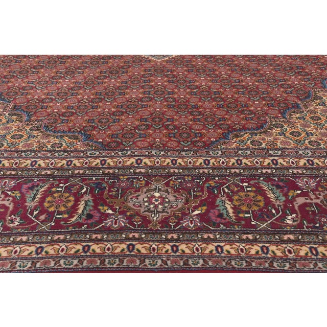 Vintage Chinese Tabriz Rug, 09'03 X 12'04 For Sale In Dallas - Image 6 of 10
