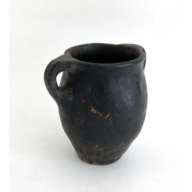 Antique Turkish Yoghurt Potter Jug For Sale - Image 4 of 11