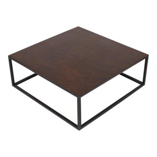 Vintage Minimalist John Pawson Style Cube Coffee Table For Sale