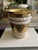 Late 20th Century Vintage Brass Wastebasket With Mother-of-Pearl Inlay For Sale - Image 5 of 10