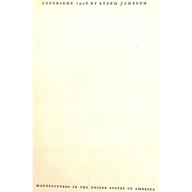 1920s "Farewell to Youth" 1928 Jameson, Storm For Sale - Image 5 of 6