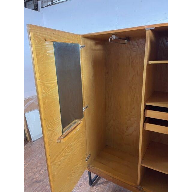 Vintage 2-Door Closet from Drevo Union, 1965 For Sale - Image 6 of 9