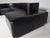 Lara Sofa in Black Leather by Pamio, Toso and Massari for Stilwood, Italy, 1970s, Set of 2 For Sale - Image 6 of 9