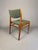 Wood Vintage Scandinavian Dining Chairs in Beech and Green Upholstery, Set of 4 For Sale - Image 7 of 12
