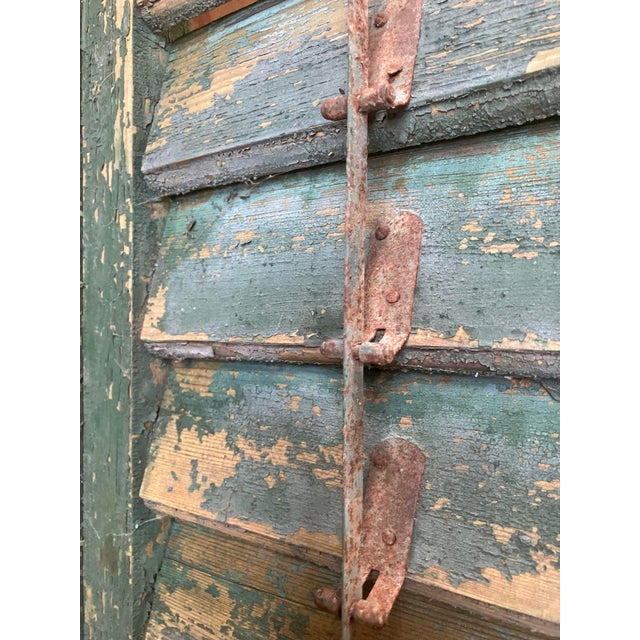 Late 19th Century French Rustic Shutter Doors For Sale - Image 10 of 13