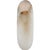 Kelly Wearstler for Visual Comfort Signature Esculpa 18" Elongated Wall Light in Alabaster and Polished Nickel For Sale