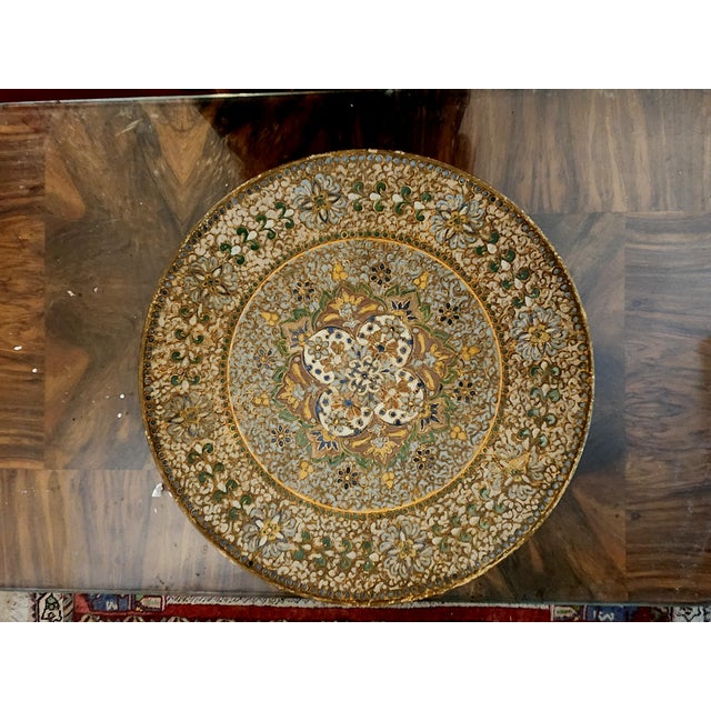 19th Century Large Czech Ceramic Centerpiece Bowl from Wilhelm Schiller & Sohn, 1890s For Sale - Image 5 of 5