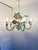 Vintage French Painted Tole 5-Light Water Lily Chandelier, 1960s For Sale - Image 18 of 18